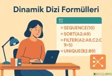 Dinamik Dizi Formülleri